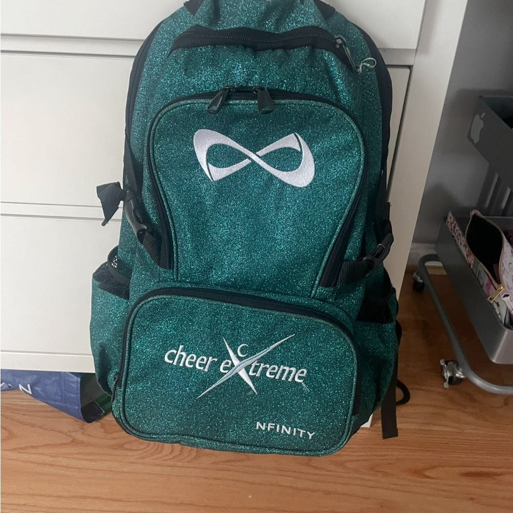 NFINITY Sparkle Green Cheer Backpack